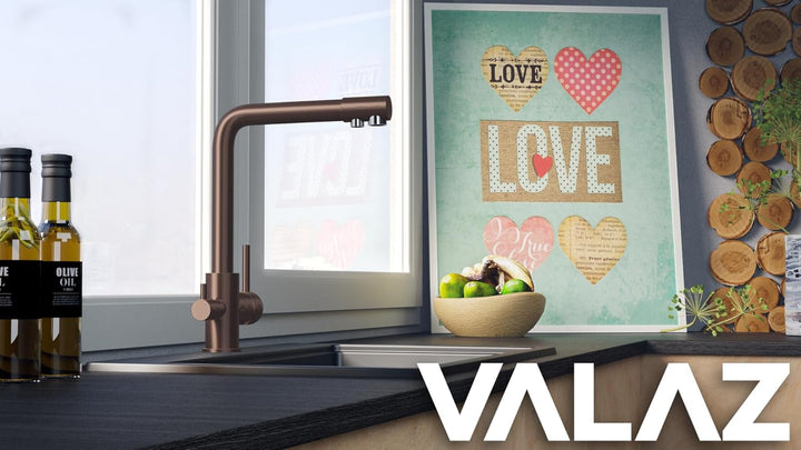 3 Wege Filter Osmose Wasserhahn Küche Gebürstet Roségold | Küchenarmaturen | Wasserhahn Sprudelwasse