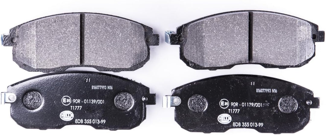 HELLA PAGID 8DB 355 013-991 Bremsbelagsatz - T1777 - Dicke/Stärke: 17mm - Bremssystem: Sumitomo - mi