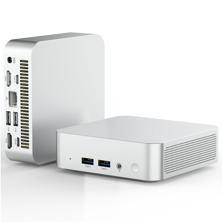 Mini-PC N3700 (4C/4T, 2,4 GHz) 8 GB RAM 128 GB SSD Win10 WLAN5/Bluetooth 4.2/RJ45 LAN 1000M/USB*4/US