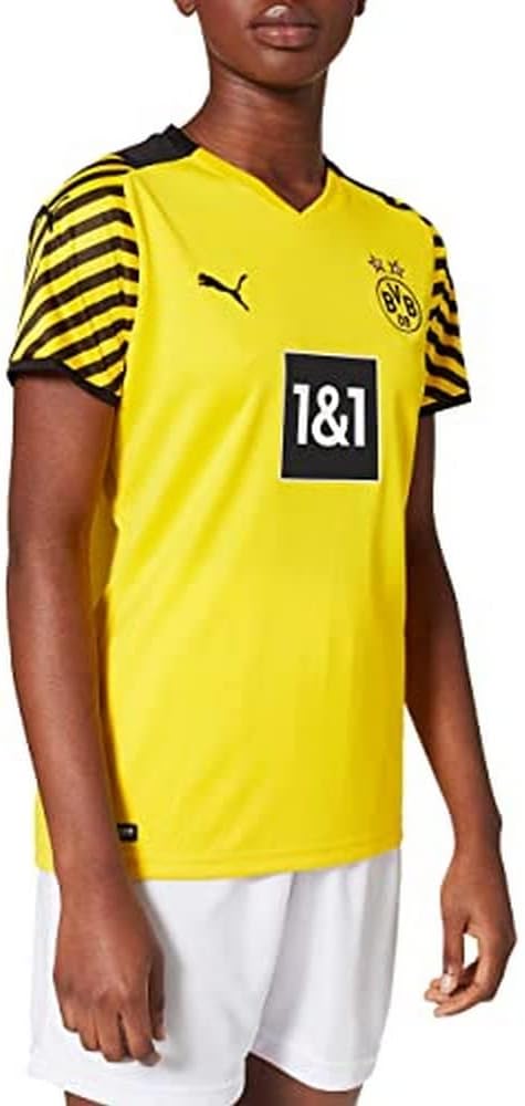 Puma Herren Borussia Dortmund Saison 2021/22 Spielausrüstung, Gamekit Home Game-Kit 5XL Cyber Yellow