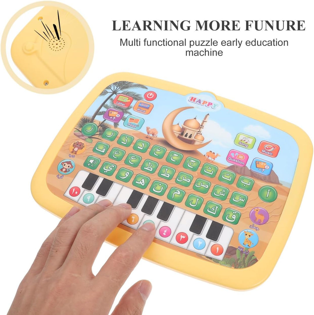 ibasenice Arabisch-lernmaschine Koran-lernmaschine Frühes Lernspielzeug Kinder-Laptop Lernspielzeug