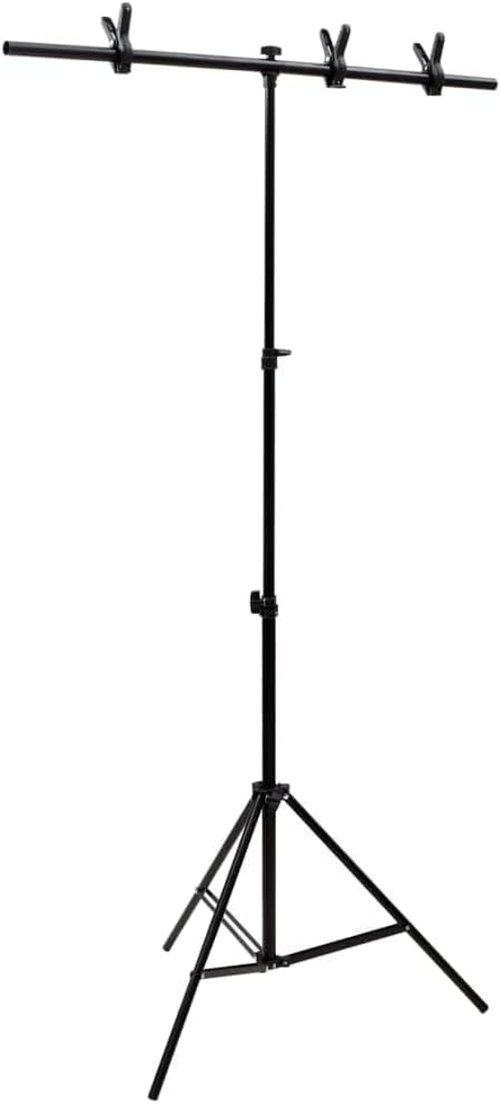 Fotostudio-Set mit Leuchten und Hintergrund für professionelle Produkt- und Porträtfotografie, inkl.