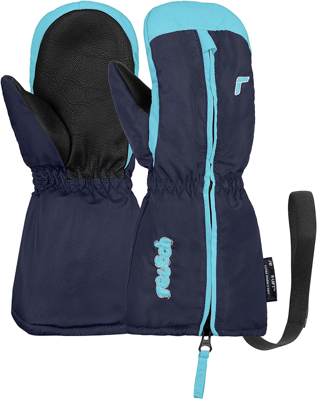 Reusch Unisex – Babys Kleinkinder Fäustlinge Tom Mitten Warm, Wasserdicht, Extra Atmungsaktiv blau I