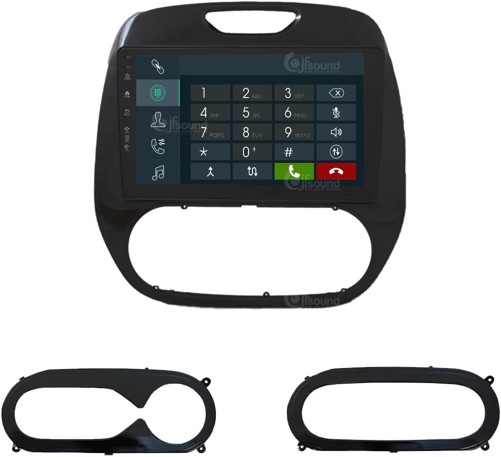 Personalisiertes Autoradio für Renault Captur Android GPS Bluetooth WiFi USB DAB+ Touchscreen 9" 8co