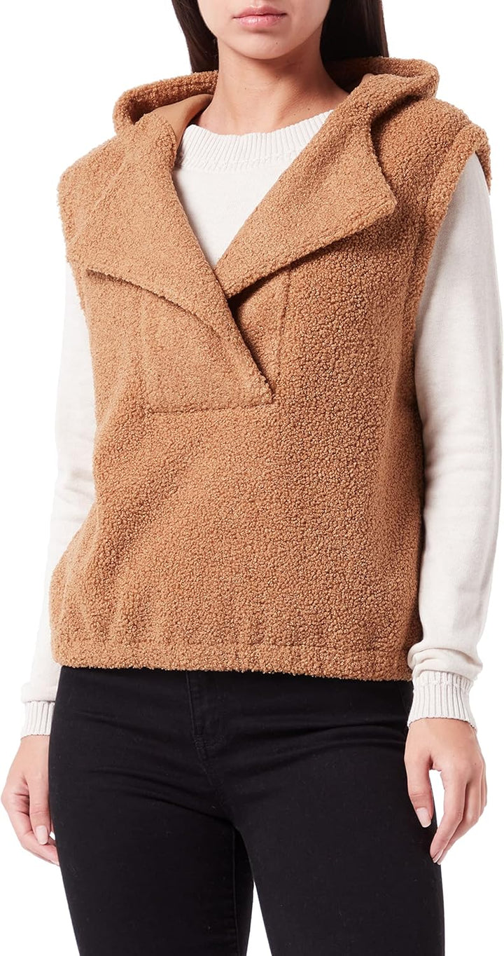 s.Oliver Damen Sweatshirt ärmellos 48 Braun, 48 Braun