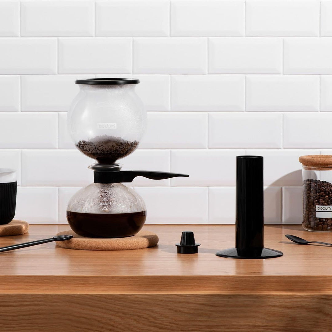 Bodum Pebo 1208-01 Kaffeebereiter, Schwarz