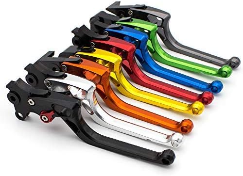 FXCNC Racing FXCNC-FLCB-002 Kawasaki Vulcan 500/800/900 Black Lever With Red Adjuster, Kawasaki Vulc