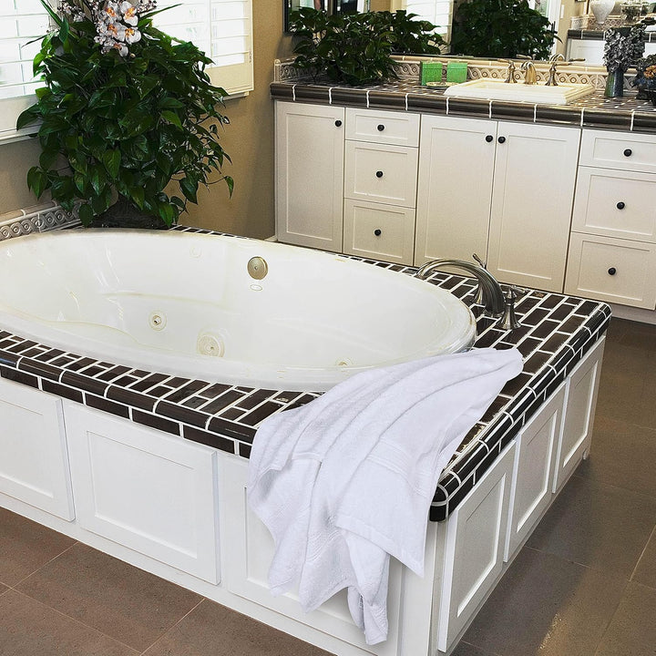 Utopia Towels - 2er-Pack Badetücher Set Premium 100% ringgesponnene Baumwolle 69 x 137 cm Handtücher