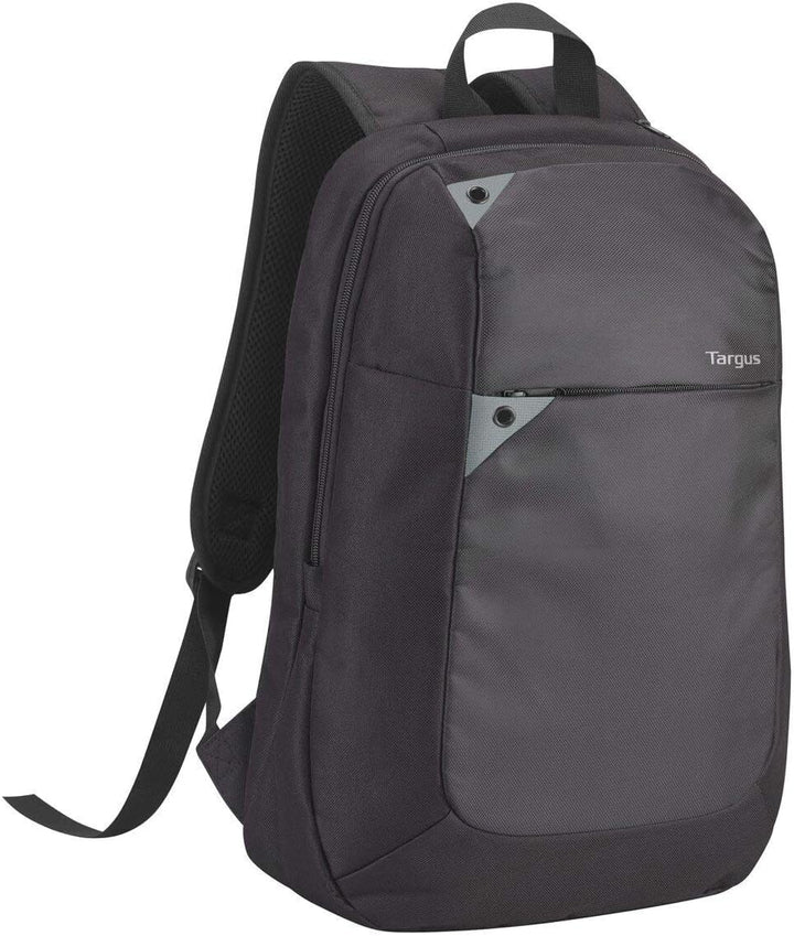 Targus TBB565GL Intellect Laptop-Rucksack 15,6" - Schwarz/Grau Wasserabweisend Gepolsterter Schulter