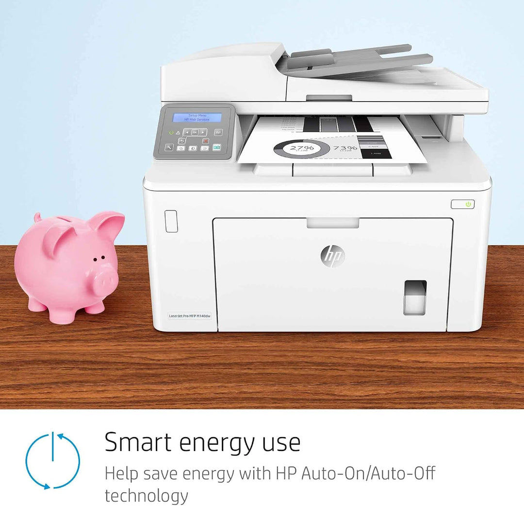 HP LaserJet Pro M148dw Laser Multifunktionsdrucker (Schwarzweiss Drucker, Scanner, Kopierer, WLAN, A