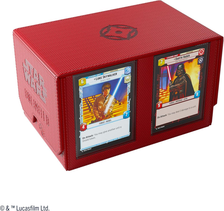 Gamegenic, Star Wars: Unlimited Double Deck Pod (Red) Rot, Rot
