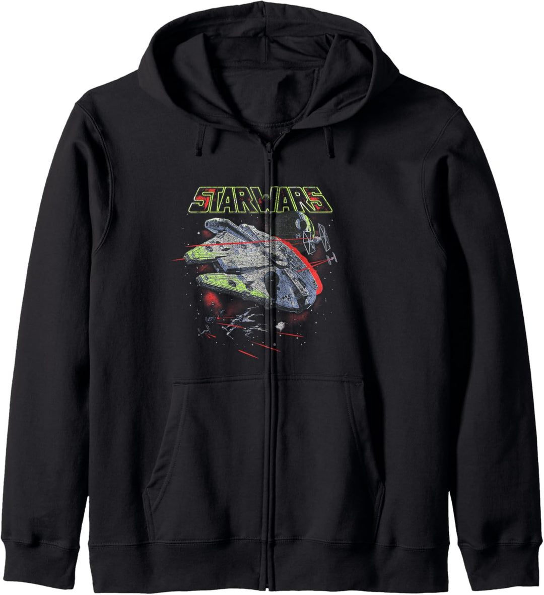 Star Wars Millennium Falcon Battle Scene Kapuzenjacke