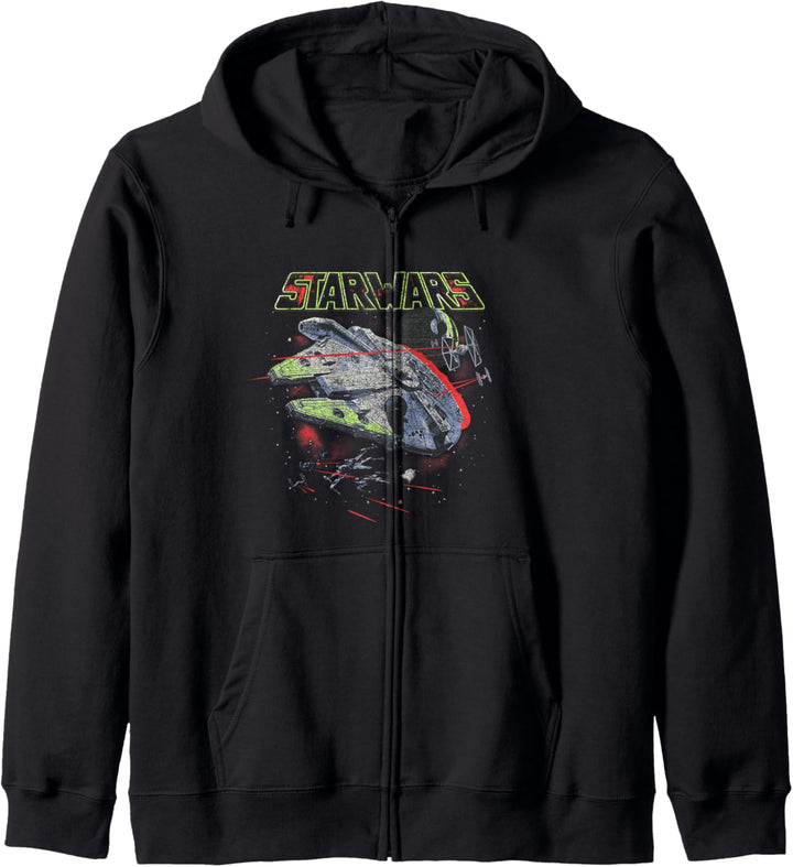 Star Wars Millennium Falcon Battle Scene Kapuzenjacke