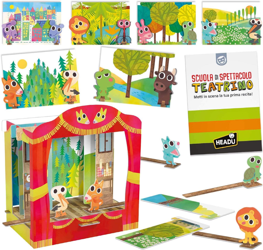 Headu - Spektakuläre Schule mit Teatrin, Mehrfarbig, 8.05959E+12