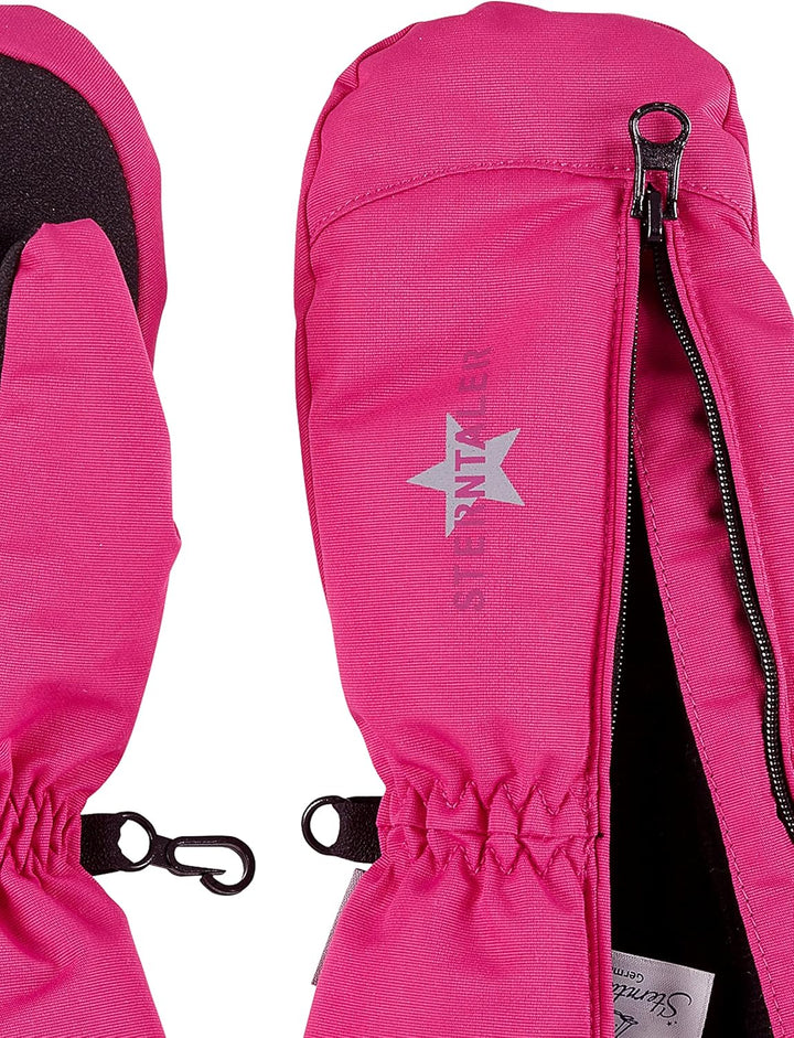 Sterntaler Stulpen-Handschuhe mit mittigem Reissverschluss 12-18 Monate Magenta, 12-18 Monate Magent
