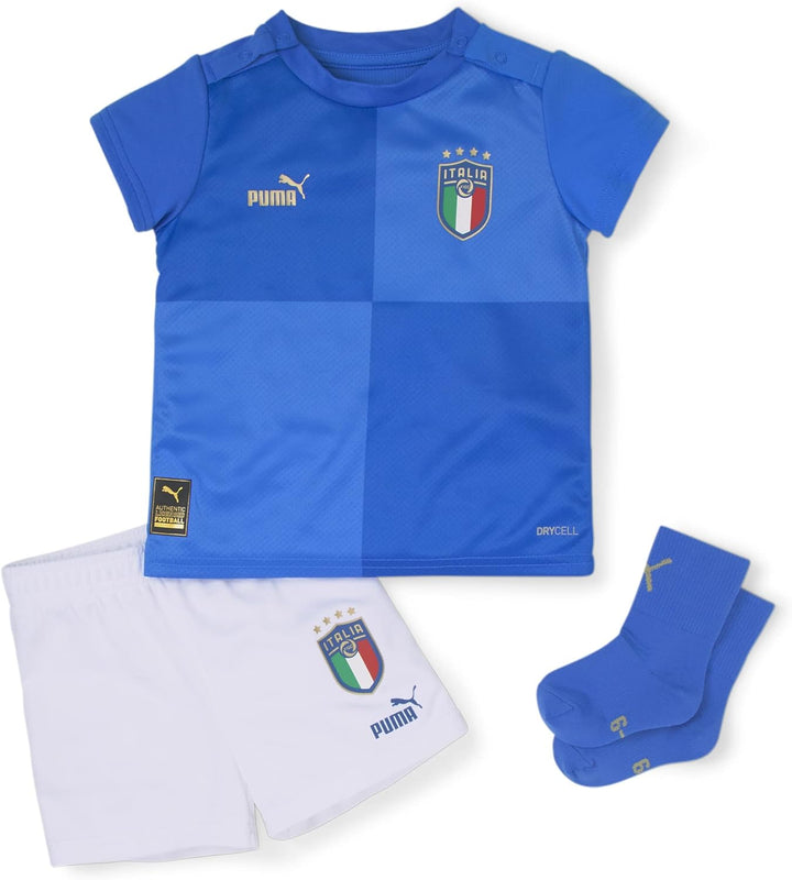 PUMA Herren Tops Italien 22/23 Heimspiel-Set Babys 80 Ignite Blue Ultra