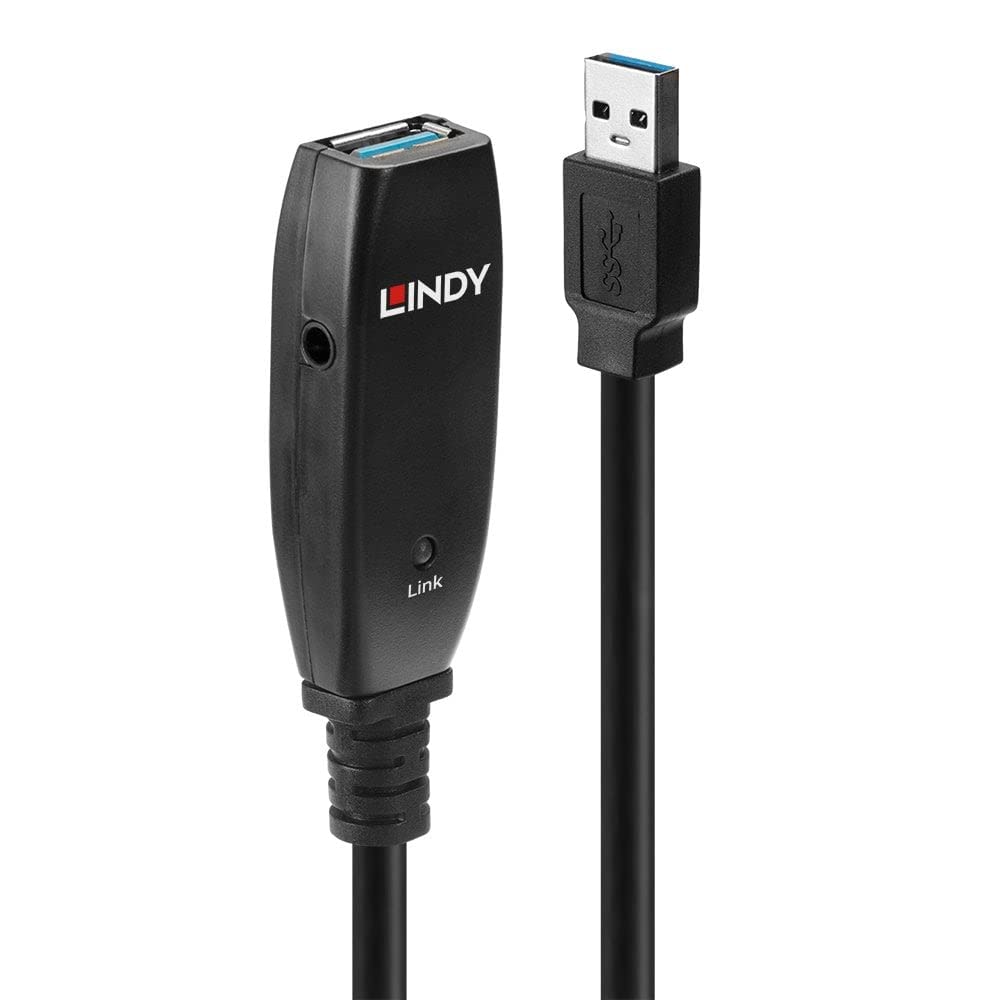 LINDY 43322 15m USB 3.0 Aktivverlängerung Slim