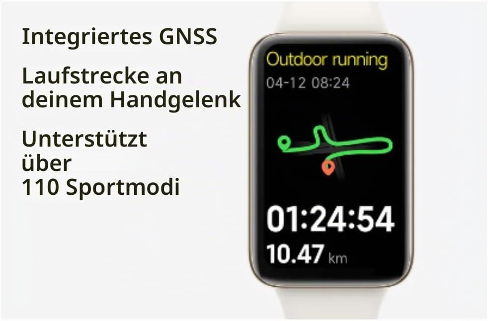 Xiaomi Mi Smart Band Fitness-Tracker & Aktivitäts-Tracker (AMOLED-Display, SpO2 Tracking, Schlafüber