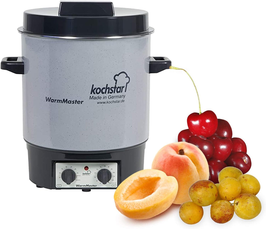 Kochstar Einkochautomat WarmMaster S (Einkochtopf / Einkocher mit Uhr, 1800 W, 230 V, 27-29 L) 24118
