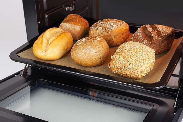 CASO TO 32 Classic - Design Backofen, 32 Liter Garraum, 4 Einschubebenen, 70-230°C, inkl. Pizzastein