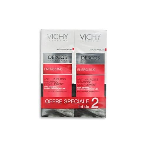 Vichy Dercos Energising Shampoo 2x200ml 200.00 ml (2er Pack), 200 ml (2er Pack)