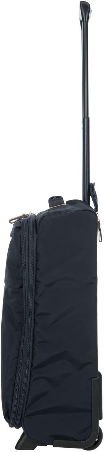 Bric's Erweiterbarer Cabin Trolley, X-Collection, Handgepäckkoffer mit 2 Doppelrädern, Strapazierfäh
