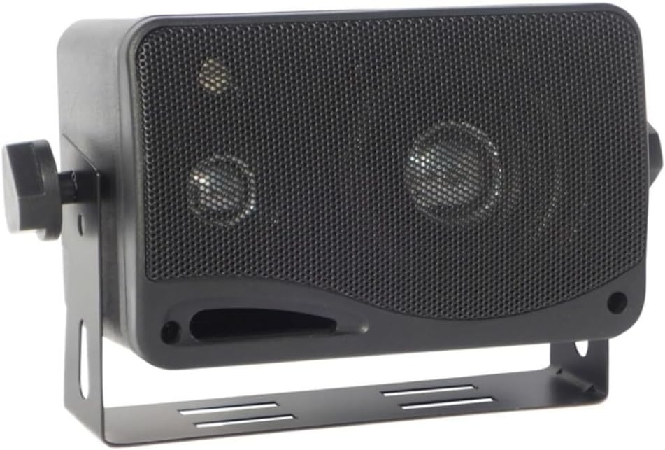 KIT-Set FÜR Pyramid 2022SX, 2 Schwarze Bassreflex-Lautsprecher, 15 cm, 3-Wege, 200 Watt RMS und 400