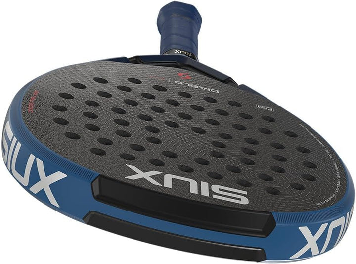 Siux Padelschläger Diablo Pro 2026 Royal Blue Professionelle Tränenform - Balance zwischen Leistung