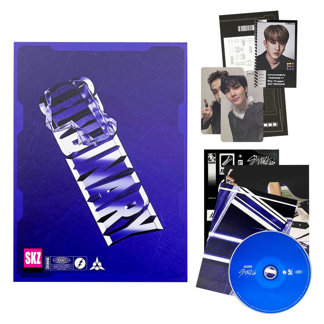 STRAY KIDS - Mini Album [ODDINARY] (SCANNING Ver.) Package Box + Photobook + CD-R + Lyrics Paper + P