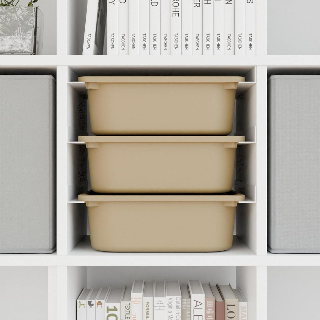 Kallax Halterung für Trofast Boxen, Schienensystem für Spielzeug-Kiste, auch passend für Expedit Wür