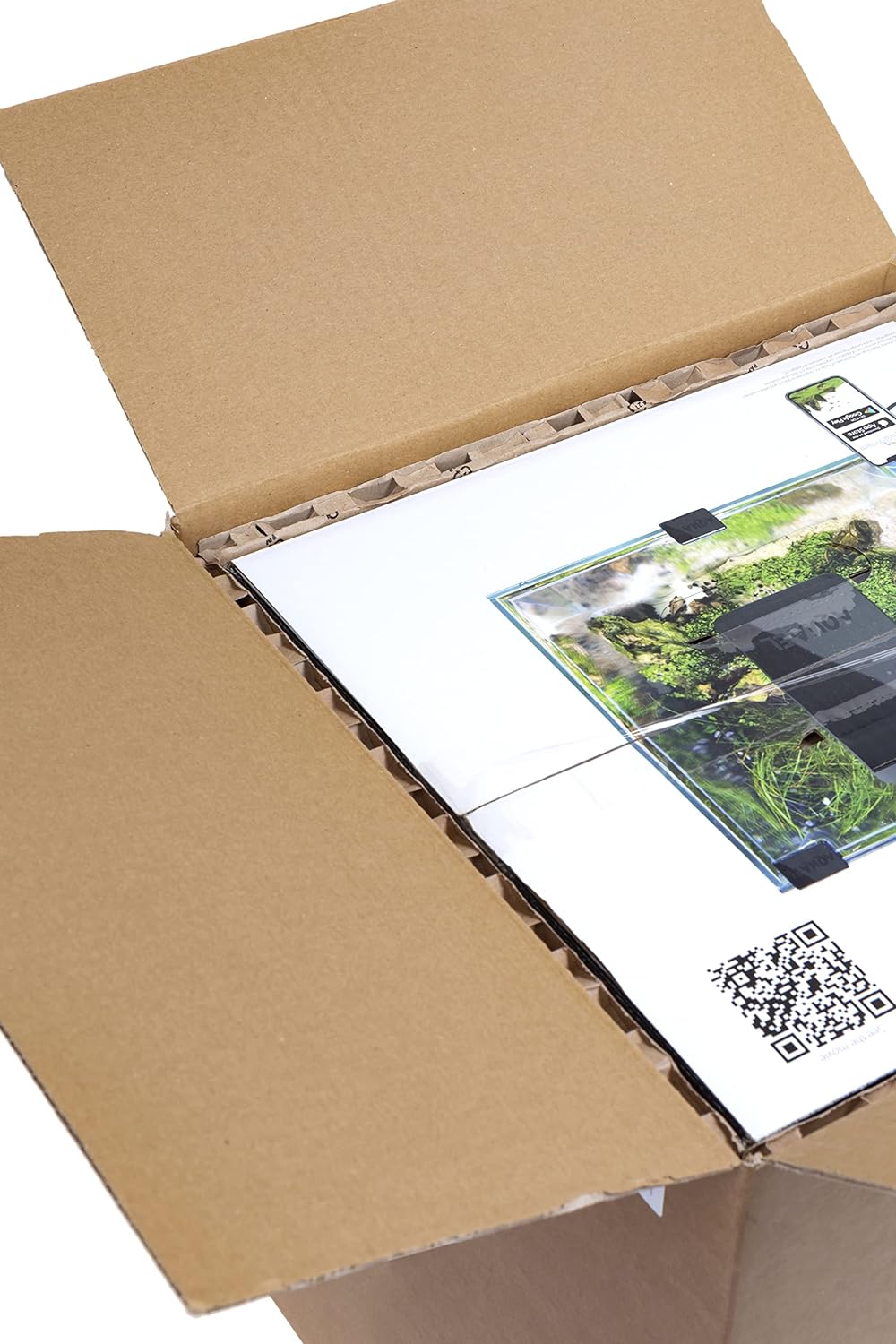 Aquael Set SMART D&N 30 schwarz ECOM, Fische,Shrimp