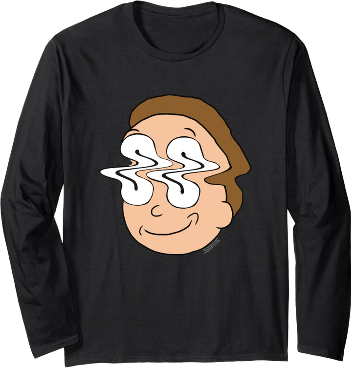 Rick and Morty Morty Waves Langarmshirt