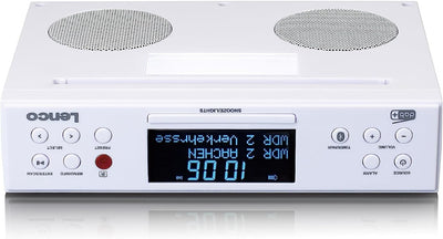 Lenco KCR-190 DAB+ Unterbau-Küchenradio - Bluetooth - PLL FM - 30 Senderspeicher - LED Display und L