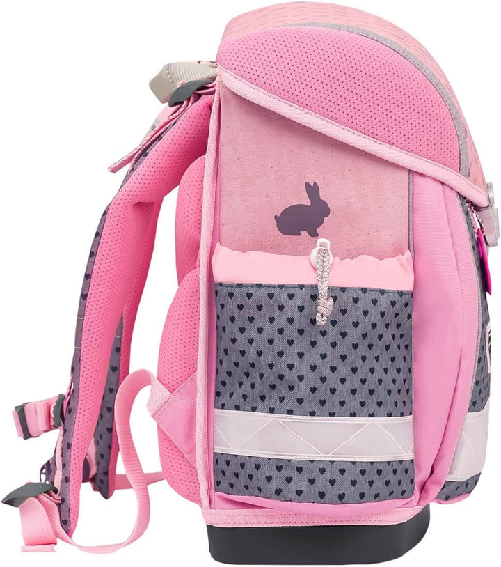 Belmil Classy Schulranzen Set 4 - teilig (403-13/AG/S) Bunny, Bunny