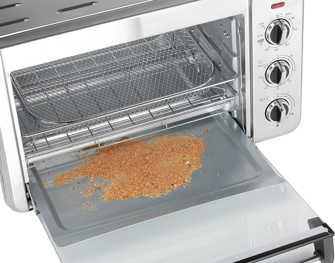 Russell Hobbs Backofen Airfryer [5-in-1: Heissluftfritteuse, Minibackofen, Grill, Toaster, Warmhalte