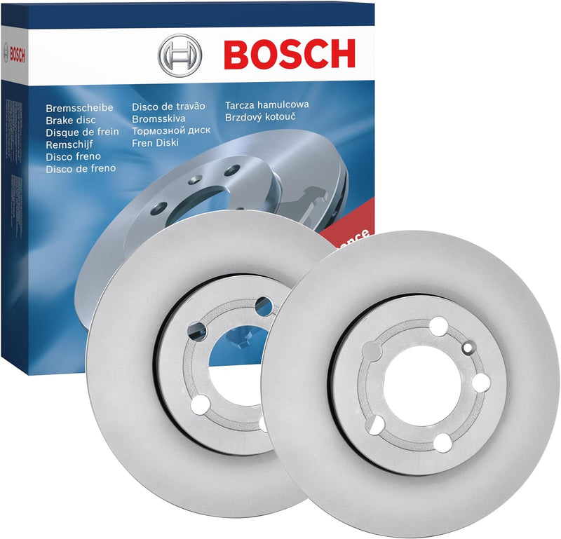 Bosch BD753 Bremsscheiben - Vorderachse - ECE-R90 Zertifizierung - zwei Bremsscheiben pro Set