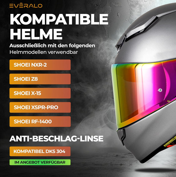 kompatibel mit Visier Shoei Nxr 2 - Z8 - Xspr Pro - X15 - Cwr F2 (Rose Candy), Rose Candy