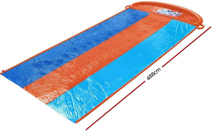 Bestway® H2OGO!™ 3er-Wasserrutsche "Triple" 488 x 207 cm
