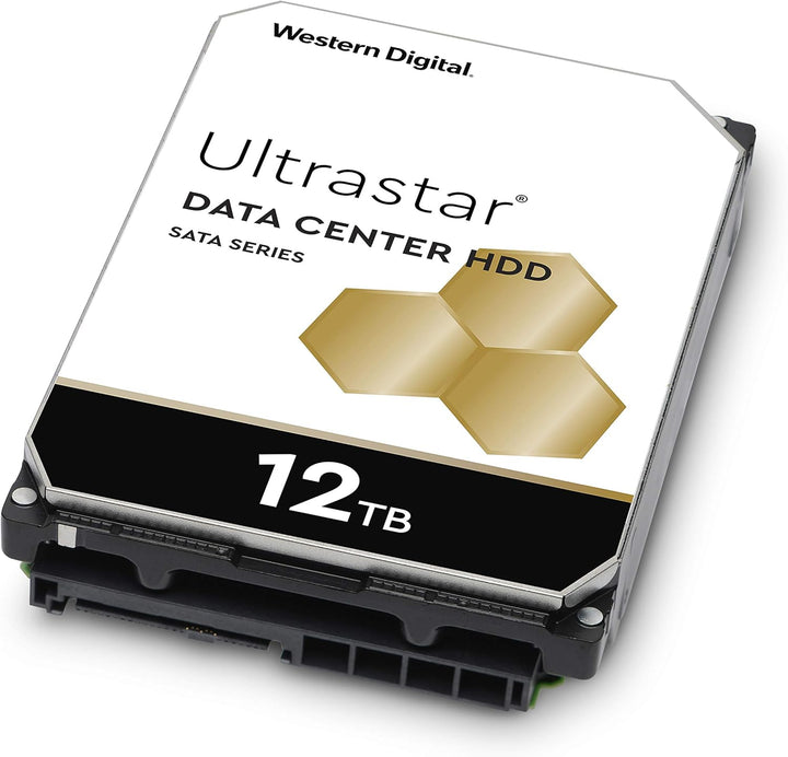 Western Digital WD Ultrastar 12TB DC HC520 SATA HDD, 3,5 Zoll interne Festplatte für Server 256 MB C