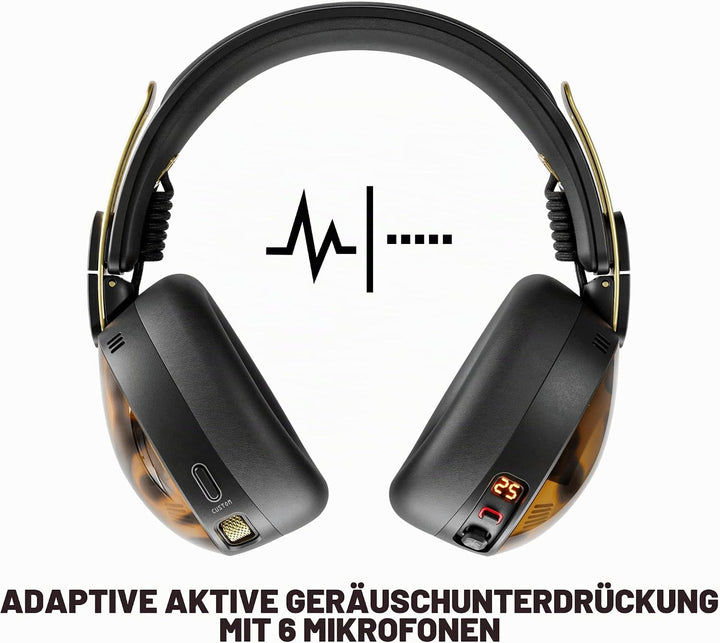 Skullcandy Aviator 900 ANC kabelloser Over-Ear-Bluetooth-Kopfhörer, THX Spatial Audio mit Head Track