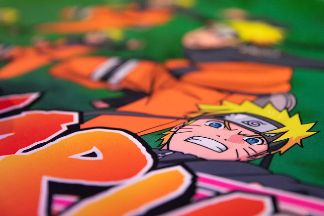 Konix Naruto Shippuden Gaming Bodenmatte 98 x 98 cm für Bürostuhl - Rutschfester Belag - Motiv Mehrf