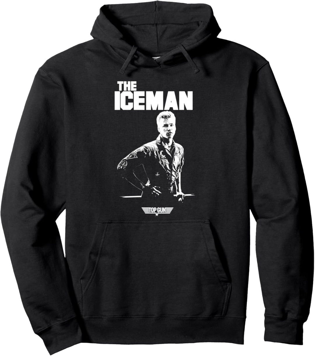 Top-Gun-Iceman-Bearbeitung Pullover Hoodie