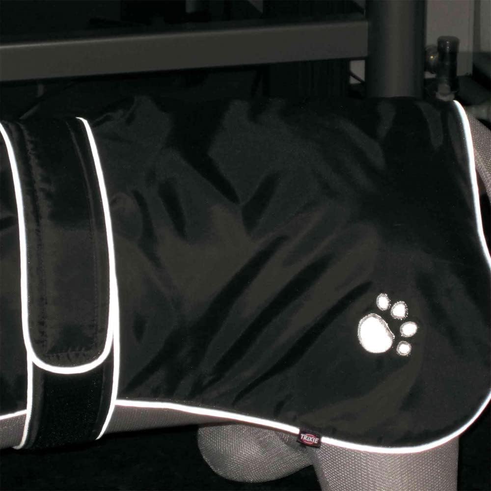 Trixie Orleans - Hundejacke/Hundemantel Schwarz 40 CM ( S), Schwarz 40 CM ( S)