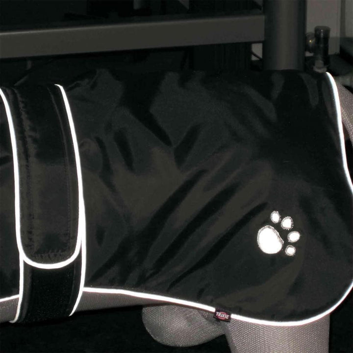 Trixie Orleans - Hundejacke/Hundemantel Schwarz 40 CM ( S), Schwarz 40 CM ( S)