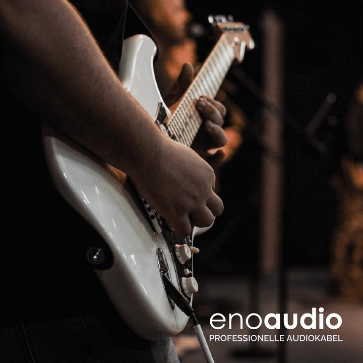 enoaudio Mogami 2524 Instrument Kabel | Neutrik Gold Silent Switch 6,3mm TS klinke - 6,3mm TS klinke
