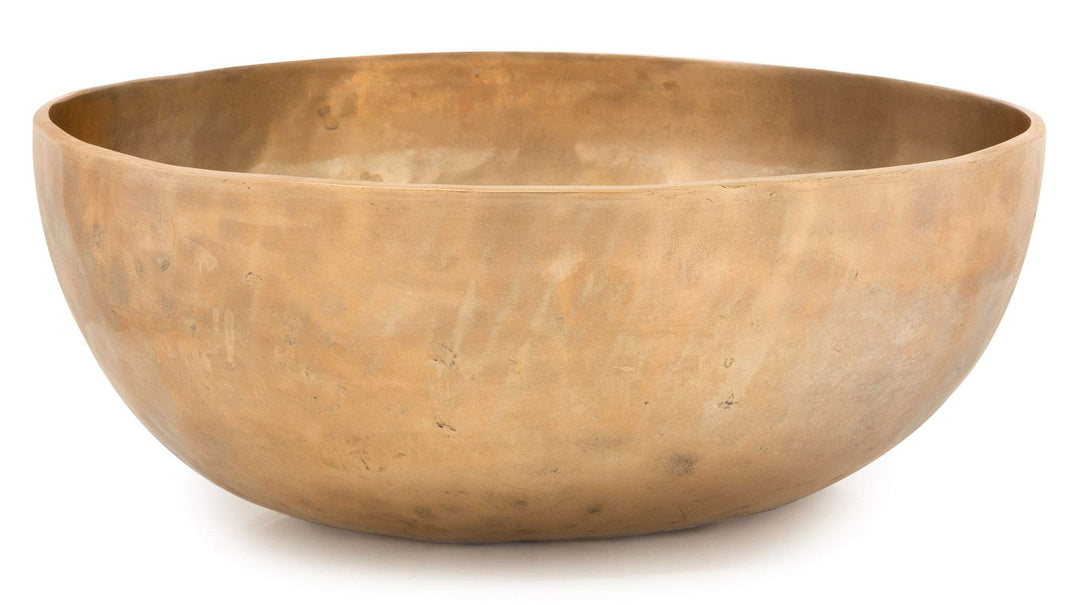 XDrum Omshanti Klangschale 39 cm - Gewicht: 5800g - handgemacht in Indien - ideal für Meditations- u