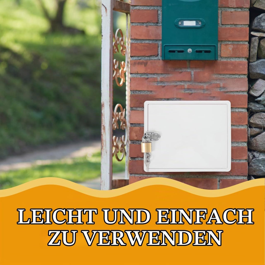 AbschliessBare Milchbox FüR Den AussEnbereich Tragbare Paketlieferbox Mit Schloss Isolierter Milchka