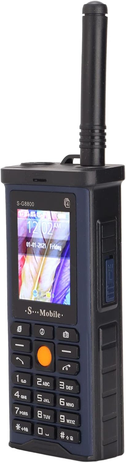 Handy ohne Vertrag für Senioren, 2G Senioren Handy mit Grosser Taste, Abnehmbarer Antenne, Lauter La
