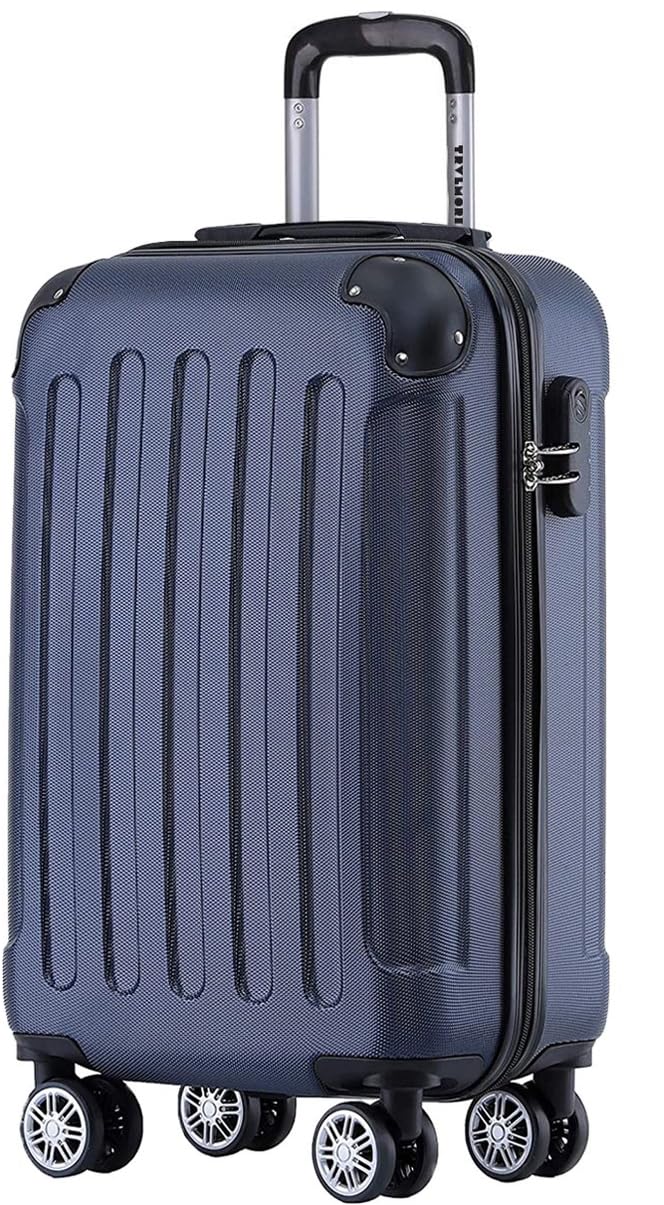 TRVLMORE Handgepäck Koffer 55x40x20cm - Koffer & Trolleys, Reisekoffer mit Rollen, Handgepäck Trolle