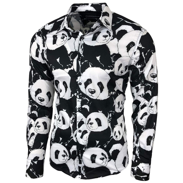 Blumen Hemden Herren Bunte Hemd Langarmhemd Muster Freizeitshemd Langarm Casual Mehrfarbig Shirt S S